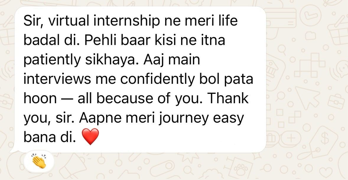 Offer confirmation chat